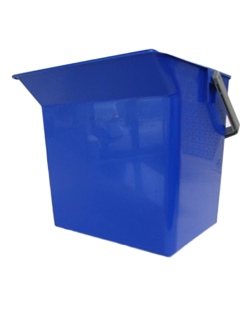 Secchio voluminoso di Kadax 50L blu bidone dei rifiuti per separare il vetro il più biore la plastica cestino rettangolare in poliuretano in plastica 