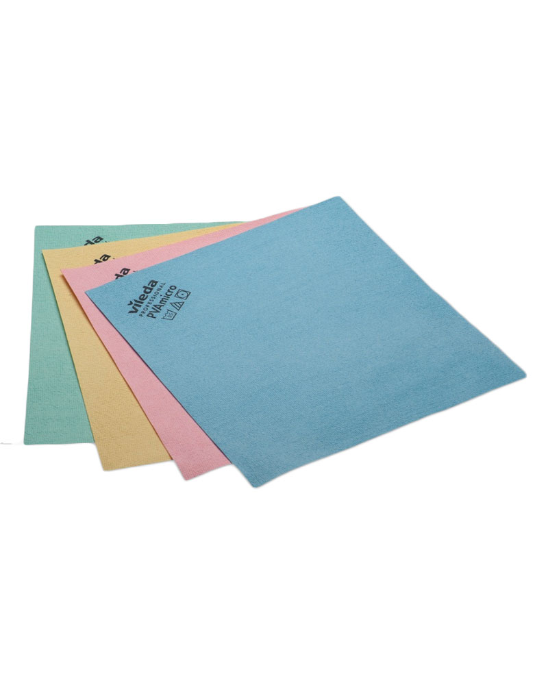 Professional Microfiber Cloth Vileda PVA Micro, Green - 143588 - Pro  Detailing